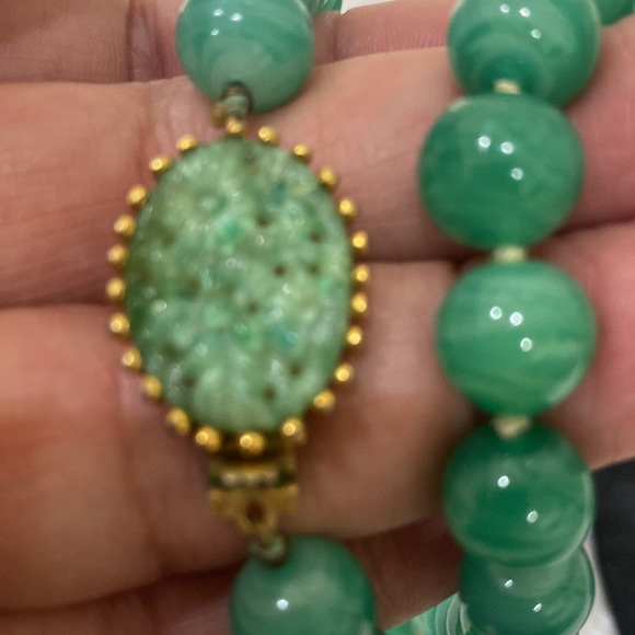 Jade necklace
